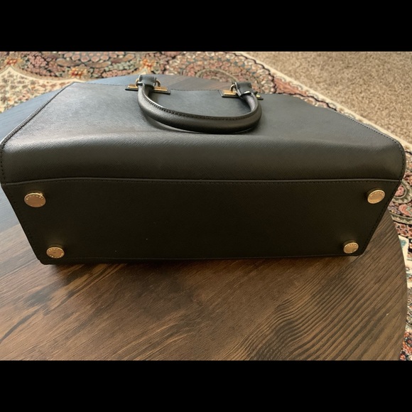 Michael Kors Black Large Satchel Handbag NWT - Picture 6 of 8